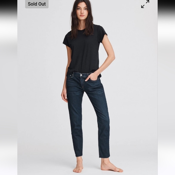 rag & bone Denim - Rag & Bone Dre Low Rise Slim Boyfriend